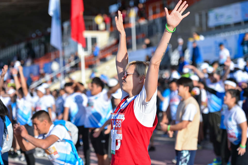 Чолпон-Ата шаарында эл аралык марафон уюштурулду 