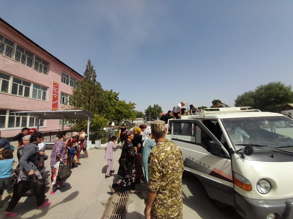 Баткен облусу боюнча 136 миңден ашык адам эвакуацияланды