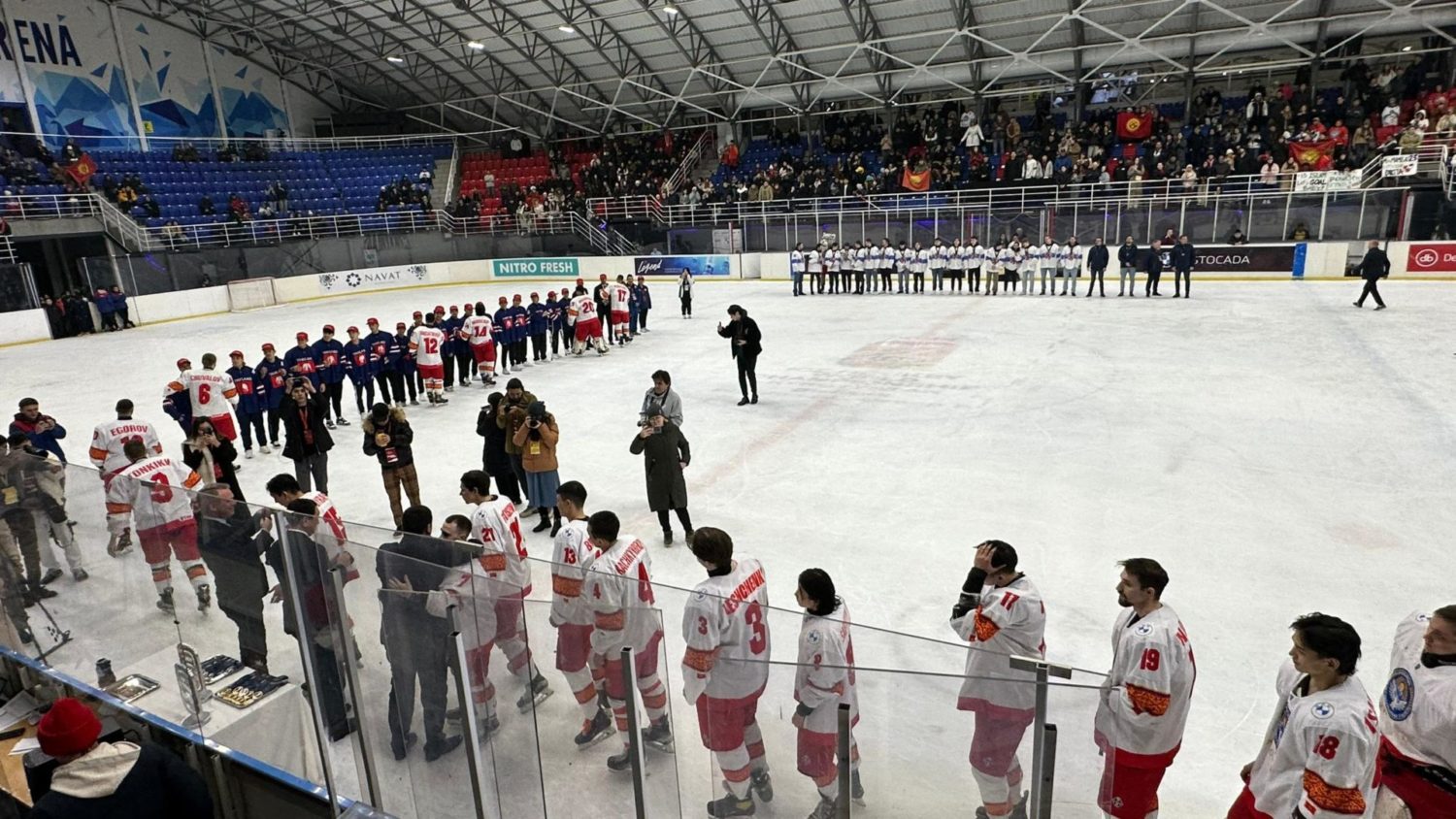 Хоккей боюнча дүйнө чемпионаты: Кыргызстан Түштүк Африка командасын 10:1 эсебинде утту