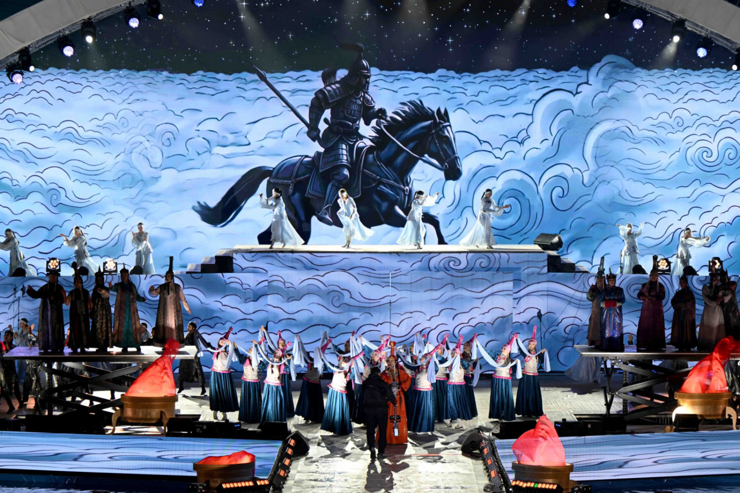 VI Дүйнөлүк көчмөндөр оюндарынын жабылыш аземи болду